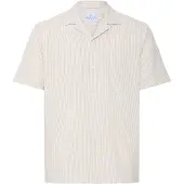 Kronstadt Camisa 'Zeldale' camurça / branco