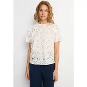 LASCANA Blusa branco casca de ovo