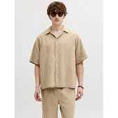 Jack & Jones Camisa De Manga Curta Montauk Wavy Texture