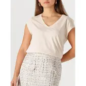 Coster Copenhagen Top ' CC ' creme