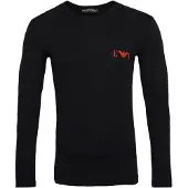 Emporio Armani Camisa vermelho sangue / preto