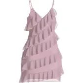 Vila Vestido de verão 'VILuna' cor-de-rosa