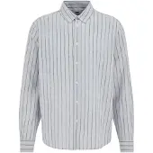 We fashion Camisa azul claro / azul escuro
