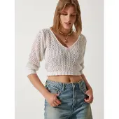 Happiness İstanbul Pullover ecru