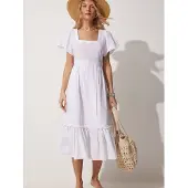 Happiness İstanbul Vestido branco