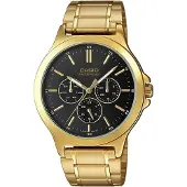 Casio Relógio Mtpv300g1audf 49mm 3atm Quartz Analogical