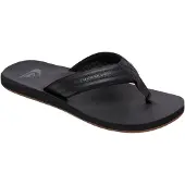 Quiksilver Chinelos CARVER NUBUCK M SNDL SBKM homens - Preto - 41