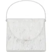 Faina Malas de tiracolo branco natural