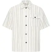 !Solid Camisa ' SDUmber ' bege / azul claro
