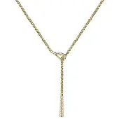 Morellato Gold-plated flexible Collana with crystals Design SAYP20
