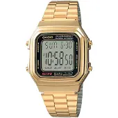 Casio Relógio A178wga-1adf 41.2mm 3atm Quartz Digital