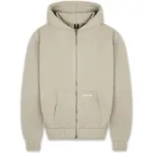 Dropsize Casaco em moletão ecru / branco
