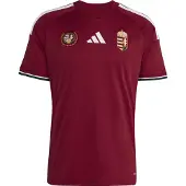 Adidas Camisola de futebol 'Hungary 26 Home' amarelo escuro / vermelho / branco