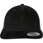 Flexfit Boné 'Corduroy Retro Trucker' preto