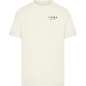 Mister tee Camisa 'Summer Stay' creme / preto
