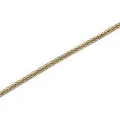 Daniel Wellington Corrente de malha Tide dourada DW00401104