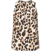 LASCANA Blusa bege / castanho / preto