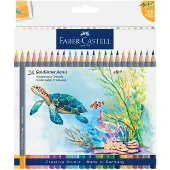 Faber Castell Lápis Gofa Aqua 24 Pcs