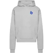 Mister tee Sweatshirt 'Big Apple NYC' azul / acinzentado / branco