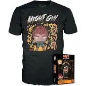 Funko POP! Camiseta De Manga Curta Naruto 8 Gates Guy