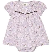 Müsli Vestido castanho / ameixa / lavanda / pêssego
