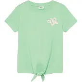 s.Oliver Camisola verde claro / branco