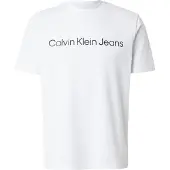Calvin Klein Jeans Camisa preto / branco