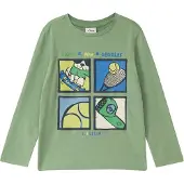 s.Oliver Camisola azul / amarelo / verde / verde claro