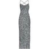 Faina Vestido cinzento / preto