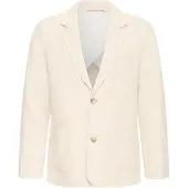 Casual Friday Jaqueta de negócios ' CFTorup Linen ' bege mosqueado