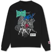 AND1 Sweatshirt '1993 Dunk' cinzento / verde / preto