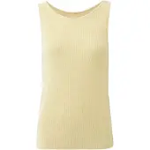 Mexx Top de malha amarelo claro