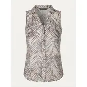KOROSHI Blusa bege / cinzento / lavanda