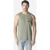 KOROSHI Camisa cáqui / laranja / preto / branco