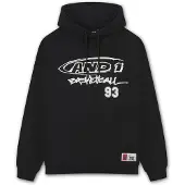AND1 Sweatshirt preto / branco
