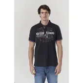 KOROSHI Camisa navy / cinzento / vermelho cereja / branco