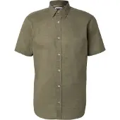 Jack & Jones Camisa De Manga Curta Henry Slub