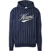 Karl kani Sweatshirt creme / azul escuro