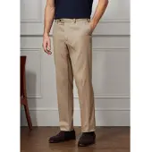 Hackett London para homem. HM212603 Calças bege San (30/34), Casual, Algodão
