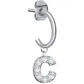 La Petite Story Single steel Orecchino "C" LPS02AQM71