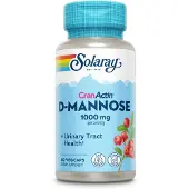 Solaray Suplemento Alimentar D-manose+cranactin 60 Unidades