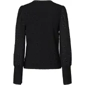 Pieces Blusa 'Christy' preto