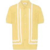 Casual Friday Camisa ' CFHolla ' amarelo / mostarda