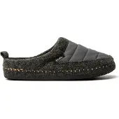 Nuvola Nuvola. Pantufa 'Zueco New Wool' cinzento escuro
