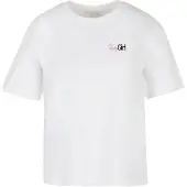 Miss Tee Camisa 'Friday Girl' pitaya / preto / branco