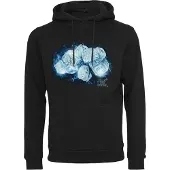 Mister tee Sweatshirt 'Ice Rings' azul / preto