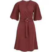 We fashion Vestido vermelho rubi