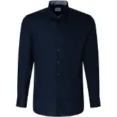 Seidensticker Camisa clássica azul