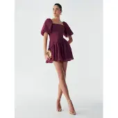 BWLDR Vestido 'Alanda' vermelho