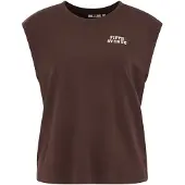 We fashion Top marfim / chocolate